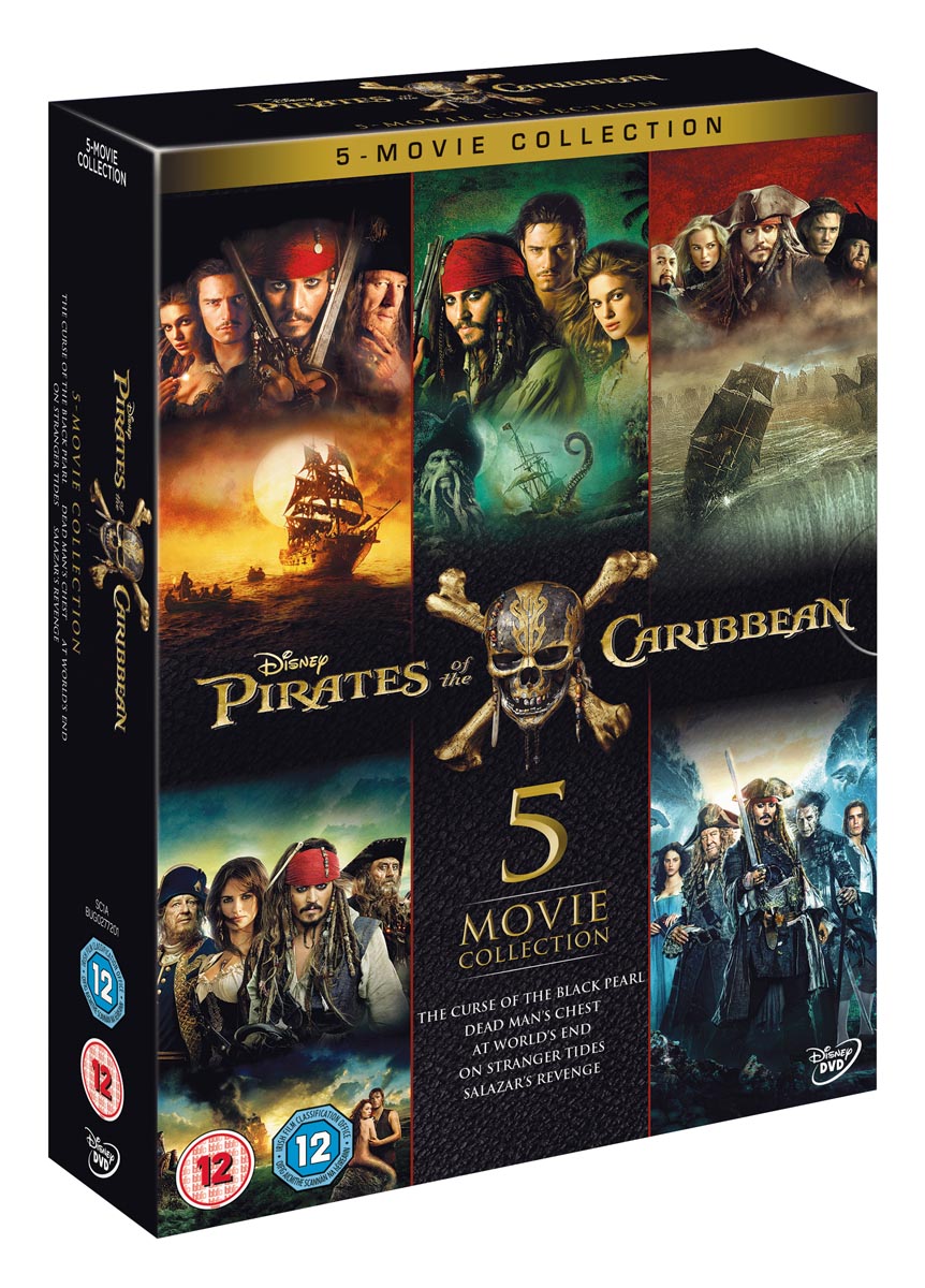 pirates of the caribbean movie collection